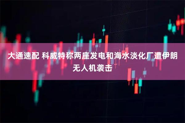 大通速配 科威特称两座发电和海水淡化厂遭伊朗无人机袭击