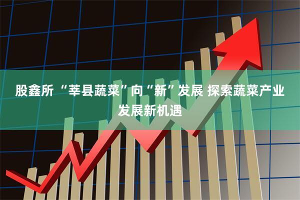 股鑫所 “莘县蔬菜”向“新”发展 探索蔬菜产业发展新机遇
